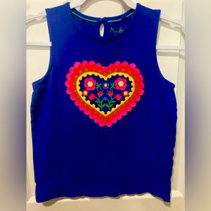 Mini Boden Embroidered Girl’s Tee